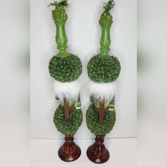 Nutcracker Topiary Set Of 2 - Picture 5 of 7
